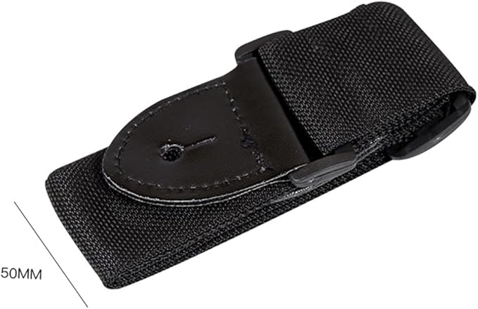 2 Pcs Acoustic Guitar Straps Adjustable Guitar Straps Ukulele Guitar Straps Extra Wide Bass Guitar Straps Classical Guitar Straps Black Guitar Strap with PU Leather Ends