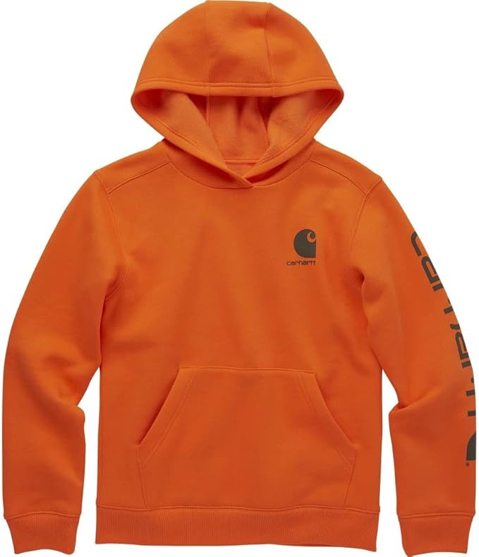 Carhartt Boys' Long Sleeve Hooded Sweatshirt