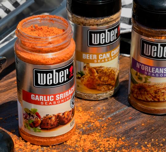 Weber Garlic Sriracha Seasoning, 6.2 Ounce Shaker