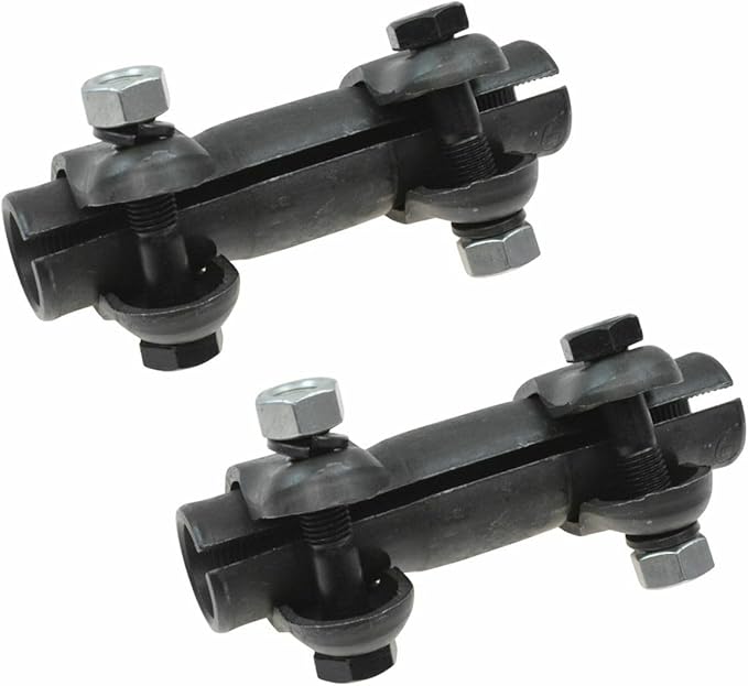 2pcs Suspension Tie Rod End Adjusting Sleeve Right Passenger Left Driver Front Side Truck 92999032 ES2080S 52004472