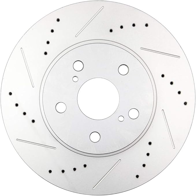 ECCPP Brake Kits FRONT 296mm Vented DS 5 Lug 2Brake Rotors Fit For Toyota;For Lexus