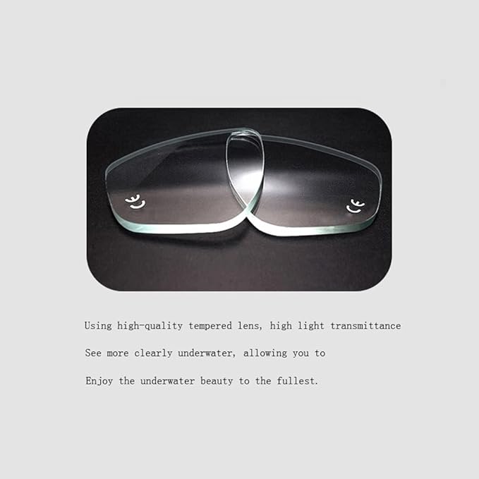 Diving Goggles Snorkeling Diving Diving Goggles Large Frame HD Adult Men and Women Snorkeling Swimming Snorkel Diving Equipment Tempered Glasses Diving Anti-Fog Snorkeling