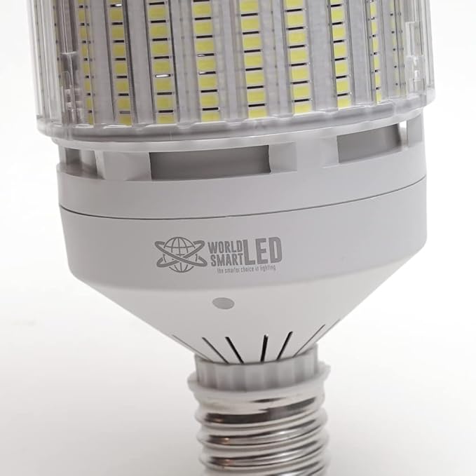 Light Bulb with Long Life Corn Light Bulbs for Outdoor Indoor Garage Warehouse Factory Backyard Street 150W 6500K 18,000 Lumens