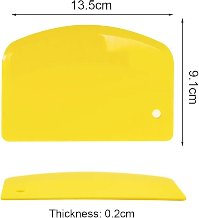 1PC Cream Spatula DIY Pastry Cutters Dough Scraper Cake Cutter Pastry Baking Tool Kitchen Accessories (Color : Green)