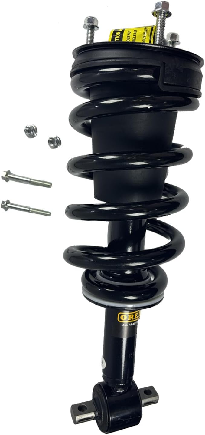 OREDY Front Complete Strut w/Coil Spring Replacement for Chevy Tahoe Avalanche Suburban 1500 GMC Yukon XL 1500 Driver/Passenger Ready Install Strut Shock Absorber Assembly - 139104