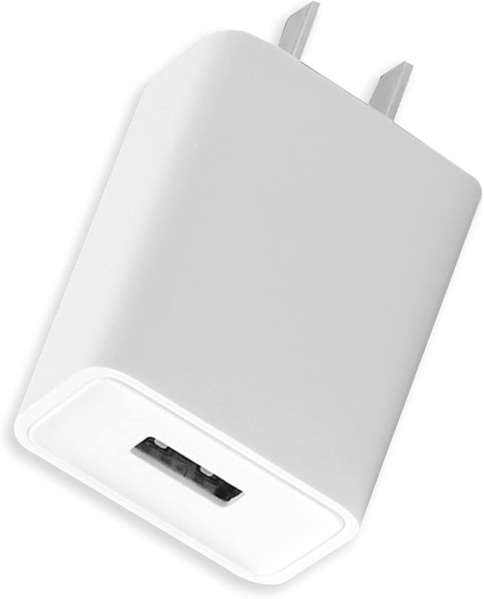 USB Wall Charger, 5V 2A Charger Power Adapter, Fast Charging USB Charger Block, Charging Plug Block Cube, USB Wall Plug for iPhone, iPad, Sumsung, Android, Kindle, Baby Bottle Warmer(White)