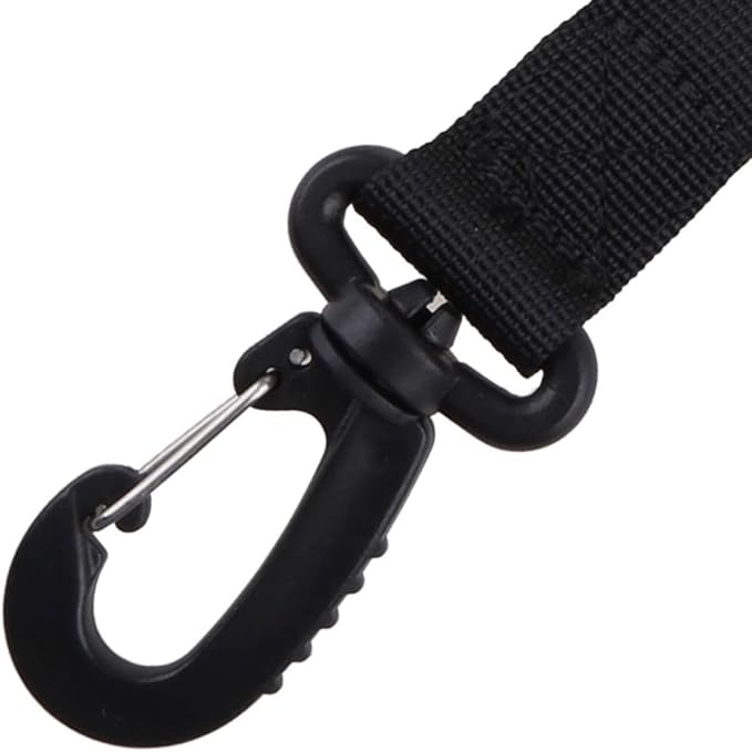 1PCS Roller Skate Double Hook Buckle Bag Accessory Carrying Handle Double Hook Quick Release Handle For Inline Skate Hook Accessory Roller Skates Ski Boots Hook Buckle - Black