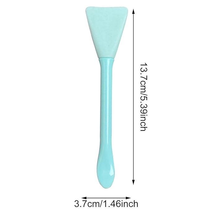 2PCS Silicone Face Mask Brush, Applicator Face Mask Brush for Facial Mud Clay Modeling Mask Supplies