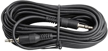 3Pin Jack Flex Cable Wire Accessory for Bass Remote Knob Compatible with SKAR Audio RP and Marine Series Amplifiers (15 Feet)