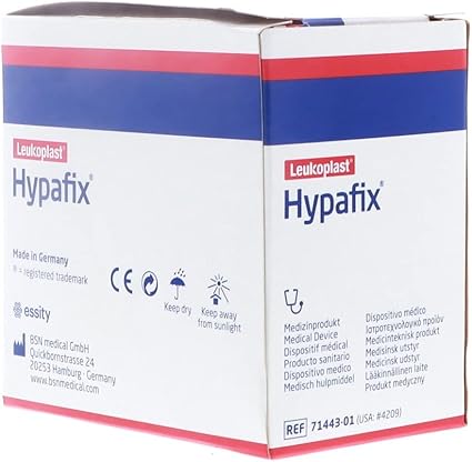 Hypafix Dressing Retention Tape: 2" X 10 Yds Each
