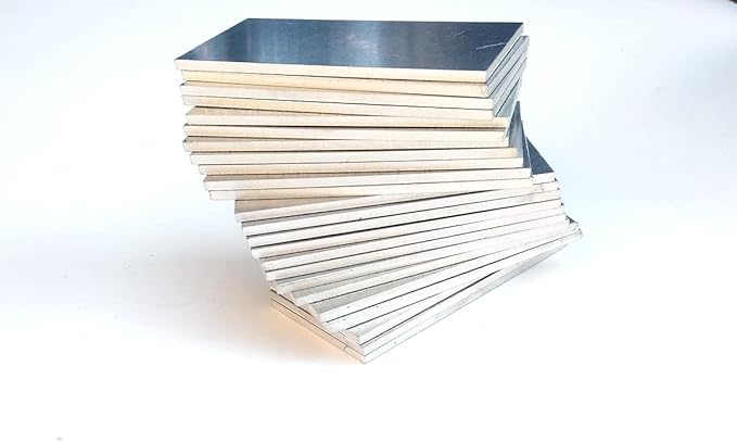 Welding Practice Aluminum Parts- 5052 Aluminum - 24inch- 24Tablets-Very Suitable- Practice and Training for MIG, TIG, Stick, Arc, Gas and Brazing