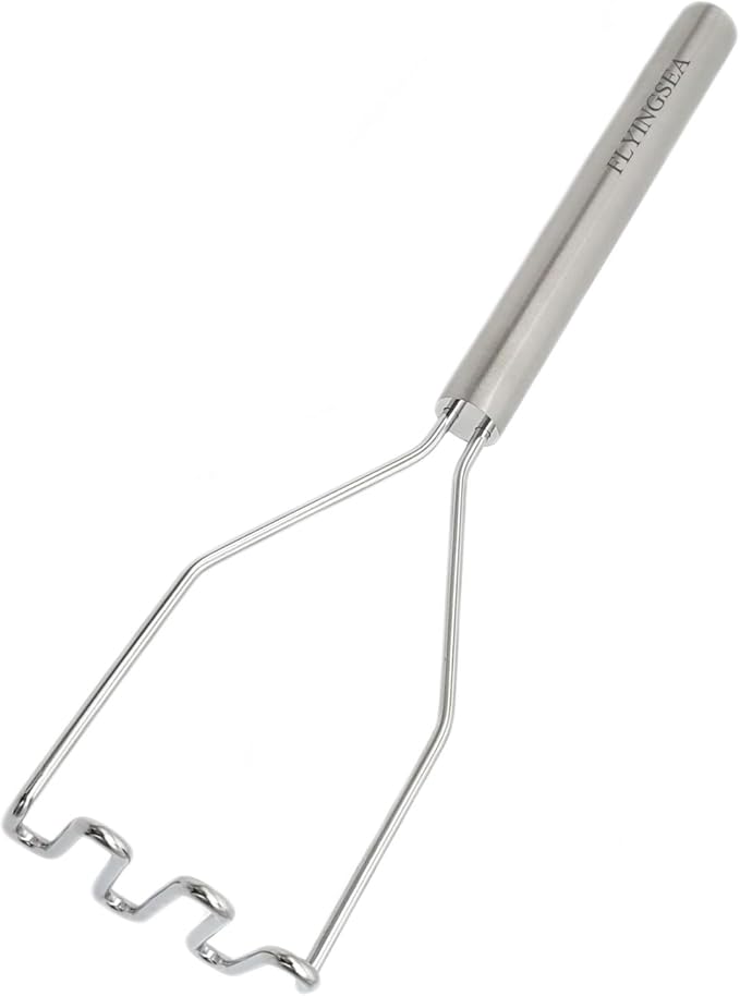 Small Potato Masher Small Masher,Professional 18-8 Stainless Steel Potato Masher. Vegetable Masher,Cooking And Kitchen Tools.
