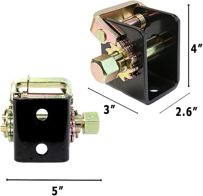 Boxer Heavy Lashing Truck 2Au Winch Left Ai Steel Winch Tie Down Ai Bolt On Weld On Ai 2 Pack