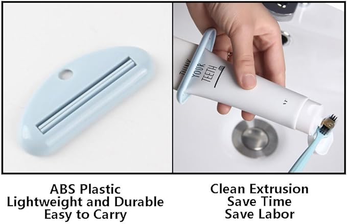 2 Pcs Multicolor Toothpaste Squeezer, Tube Squeezers for Toothpaste, Hand Cream, Polygel Tubes, Painting Tubes, Cosmetics