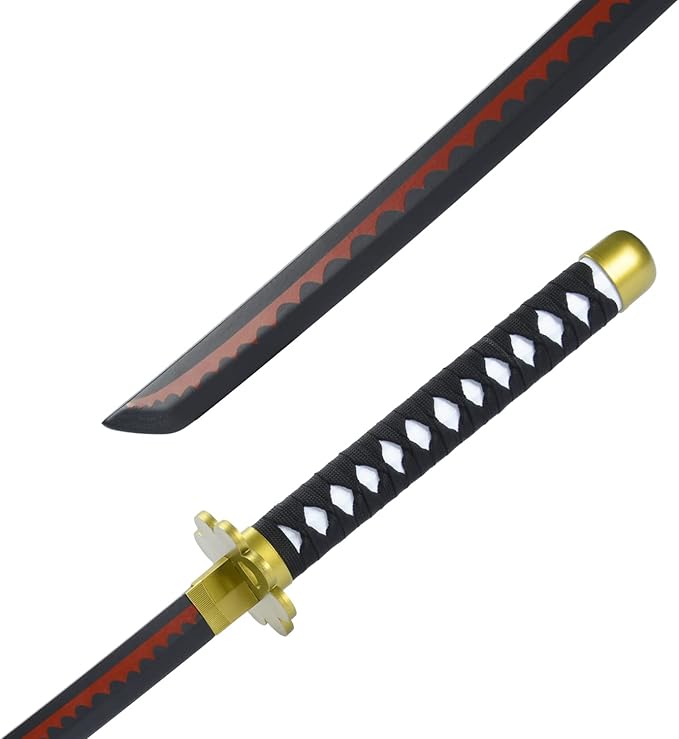 Anime Sword 41 inch,Zoro Sword/wado ichimonji Sword/Anime Original Texture,for Role-Playing and Collection, with One Display Stand