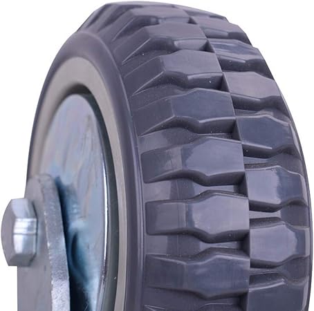 Heavy-Duty Casters, Double Ball Bearing Casters, Industrial Universal Wheels with Brakes, Trolley Directional Wheels for Outdoor, Nylon Wear-Resistant Wheels, Bearing 220-350kg
