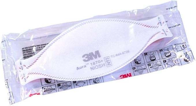 3M- Aura 1870 Niosh Certified - Pack of 20