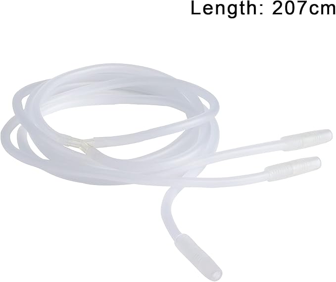 Vacuum Cupping Machine Accessories, Premium Silicone Y Type Hose Tubing for Large Cups