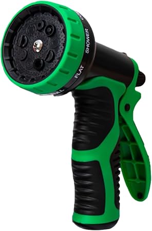 Garden Hose Nozzle, 10-Function Nozzle, High Pressure Nozzle Sprayer for Garden Watering, Washing The Floor, High-Pressure Car Wash Water Nozzle, Without Water Pipe 1346