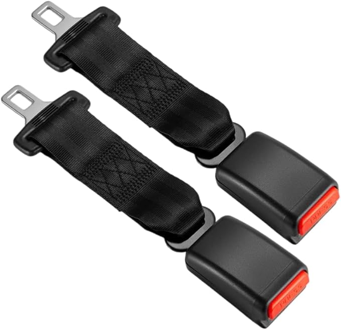 2-PCS Universal Metal Belt - Durable - Extenders Bag Quick Release Buckle for Replacement 14-Inch Belt Buckle