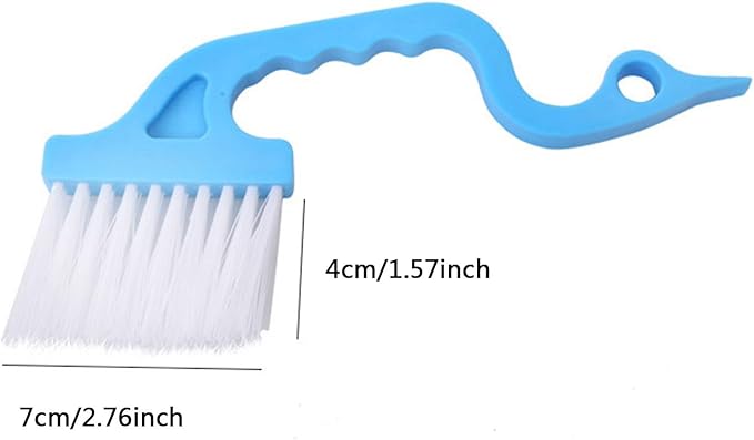 Window and Tile Cleaning Brush Handheld Swan Brush for Kitchen and Bathroom(1 PC) Whip It Stain Remover and (A, One Size)