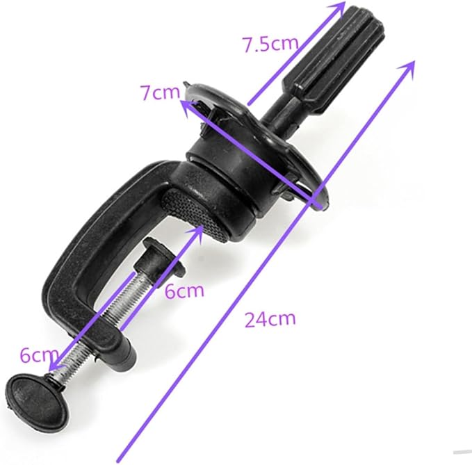 Adjustable Mannequin Head Stand for Wig Display Hairdressing Practice Sturdy Durable Wig Holder for Training Easy Assembly for Cosmetology Styling
