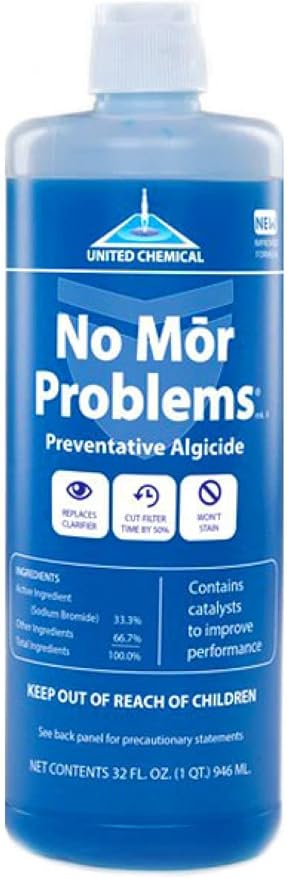 United Chemical Corp. No Mor Problems Swimming Pool Algaecide - 1 Quart