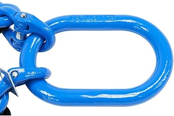 Mytee Products 38" x 5' Sea Shipping Container Loading Chain Bridle G100, V-Chain, Cargo, Storage, Moving