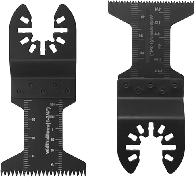 Oscillating Saw Blades 12Pcs Oscillating Multitool Blade Quick Release Saw Blade Fine Coarse Tooth(2Pcs)