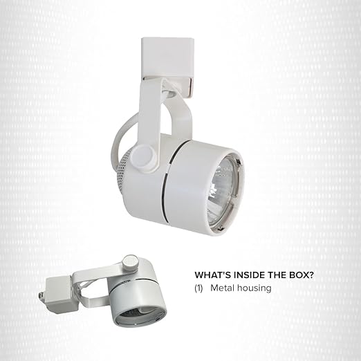 Elco Lighting ET1628W Line Voltage GU10 Base MR16 Cylinder Fixture -ET1628