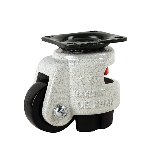 Leveling Caster Leveling Wheel Lever Caster Workbench Caster Bracket Caster Wheel Locking Swivel inch Workbench Wheel GD40F GD40S