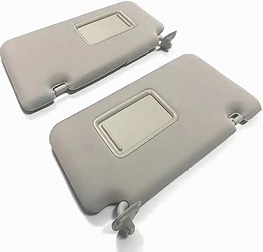 Car Interior Sun Visor LEFT Front Windscreen Sun Shade Sun Shield with Mirror Kit Auto Sunvisor Compatible for Nissan Tiida 2005-2010(Right - Passenger)