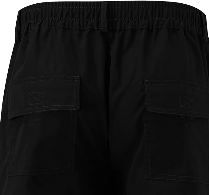 Cargo Work Pants for Men Classic-Fit Ripstop Lightweight Trousers Casual Tactical Hiking Bottom Pant Multi-Pockets