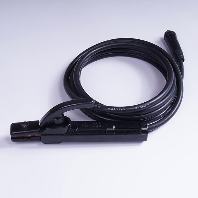 200A Welding Electrode Holder with 3m Cable Assembled Welder Ground Earth Clamp for ARC ZX7 MMA