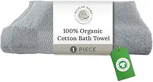 Delilah Home - Luxury Bath Towel Collection - 100 Cotton Turkish Towel Set for Bathroom - Ultra-Soft Absorbent Organic Spa Towel (1 Piece Each 36x72in) Pack of 1 Towel (Mineral Green)