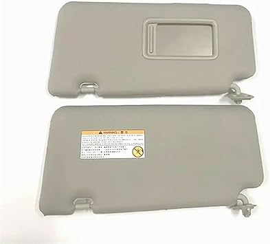 Car Interior Sun Visor LEFT Front Windscreen Sun Shade Sun Shield with Mirror Kit Auto Sunvisor Compatible for Nissan Tiida 2005-2010(Right - Passenger)