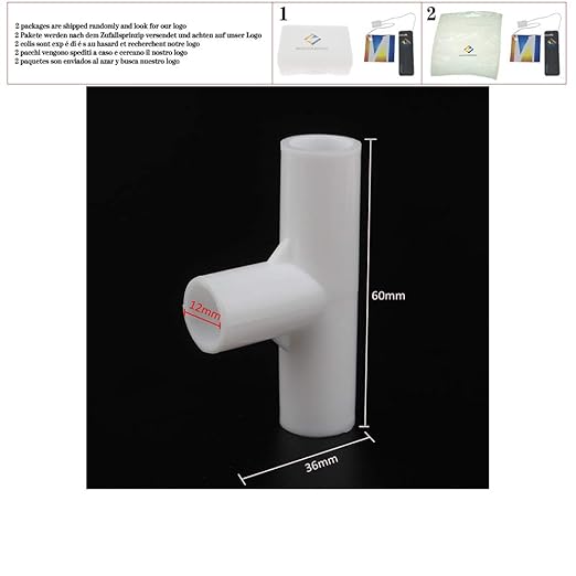 5pcs 12mm PVC Straight Elbow Tee Connector Four Way Joint 90 120 135 Degree 14'' PVC Pipe Adapter DIY Wardrobe Tent Fittings,90 Degree,12mm