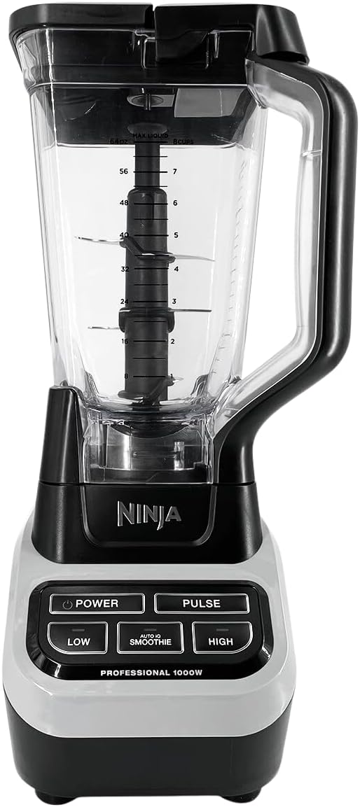 Ninja Professional Blender 1000, CO650B, 1000-Watt Motor Base, 72 oz, Black (Casual)