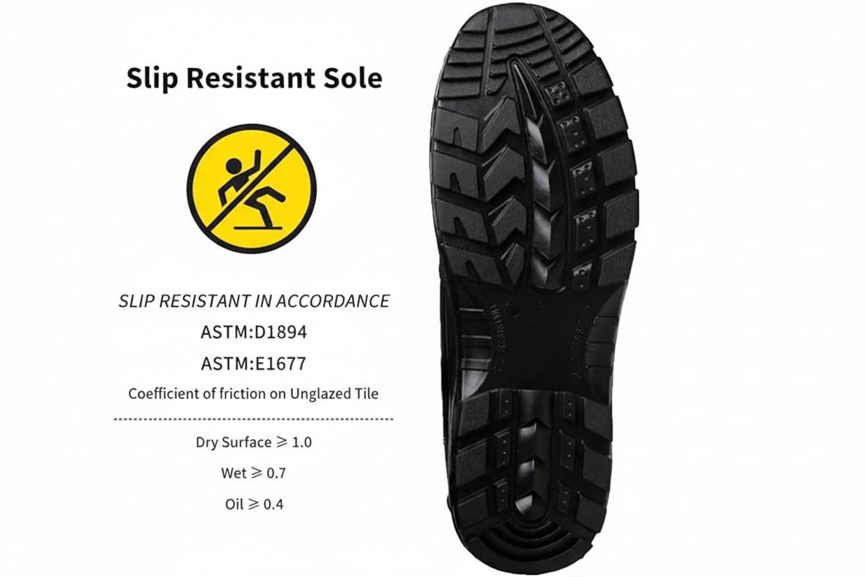 Women's ASTM CSA Steel Toe Work Boots 925, Puncture Resistant/Electric Shock Resistance/Steel Toe Composite Plate/Light Weight