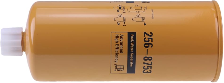 AIVWUMOT Fuel Water Seperator Filter 256-8753 Compatible with CAT Caterpillar 2568753