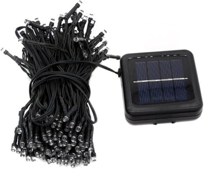 50 LED Solar String Lights Waterproof Outdoor Fairy Lights for Home Party Wedding Decorations White Light