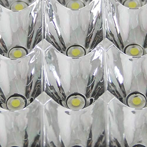 Fits 1x 4"X6" H4 15 LED Light Bulb Clear Sealed Beam Headlight IP67