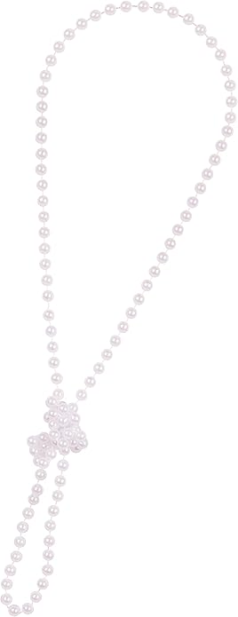Kangaroo Flapper Beads - 48" Pearl Necklace
