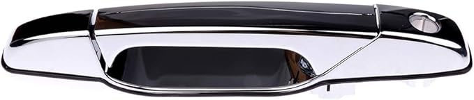 ECCPP Door Handles exterior Outer Front Driver Passenger Side for 2007-2013 for Chevy for GMC for Cadillac Chrome(Pack of 2)