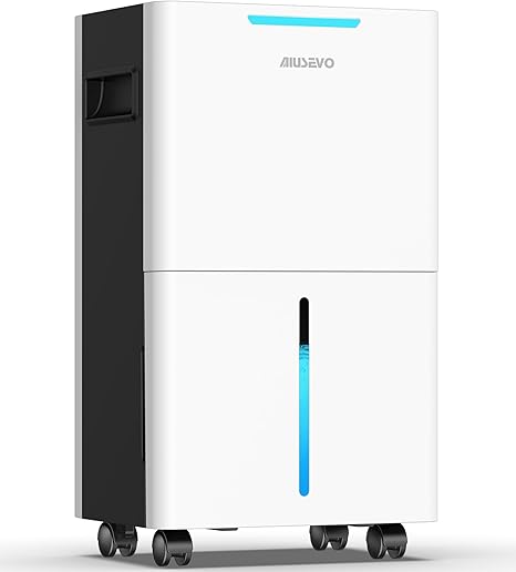 1500 Sq.ft Dehumidifier for Basement and Large Room, 21 Pint Dehumidifiers for Home with Drain Hose, Intelligent Humidity Control, 3 Operation Modes, 24H Timer, Ideal for RV, Bathroom, Bedroom