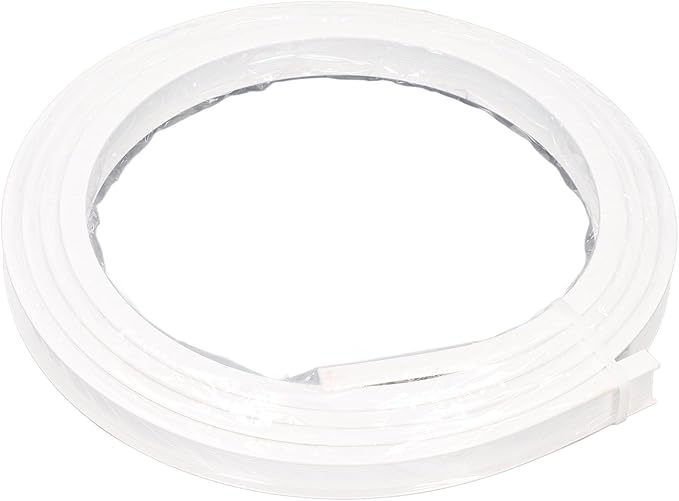 Curtain Track, Bendable Curved Curtain Rail, Mute Smooth Slider Track for for Home, Office, and Hotel Privacy Divider, White