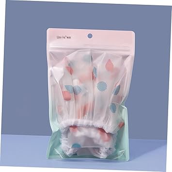 Beaupretty Women's Large Shower Cap Thick Hair Cap for Women Waterproof Shower Hair Cap 2pcs Set Delicate Design