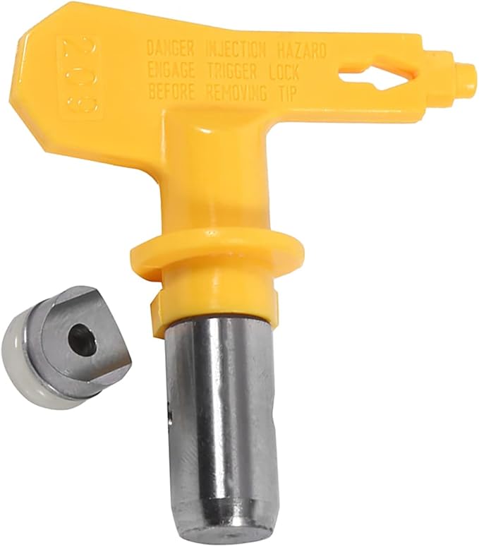 Paint Spray Nozzle,Useful Reversible Tungsten,Steel Airless Paint Spray Gun,Tip Nozzle Accessoies Home Graden Tool (221)