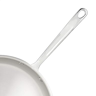 Basics Tri-Ply Stainless Steel Fry Pan, 12 Inch, Silver (Previously Commercial brand)