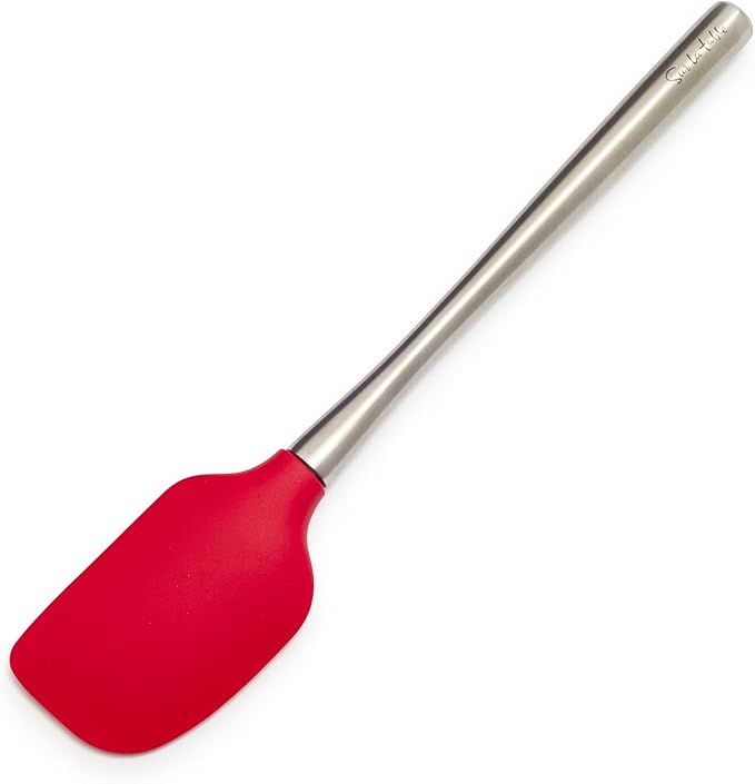 Sur La Table Flex-Core Silicone Spatula with Stainless Steel Handle, Marble